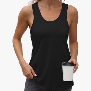 Cakulo Black Sleeveless Women's Tank Top, Size 3X
